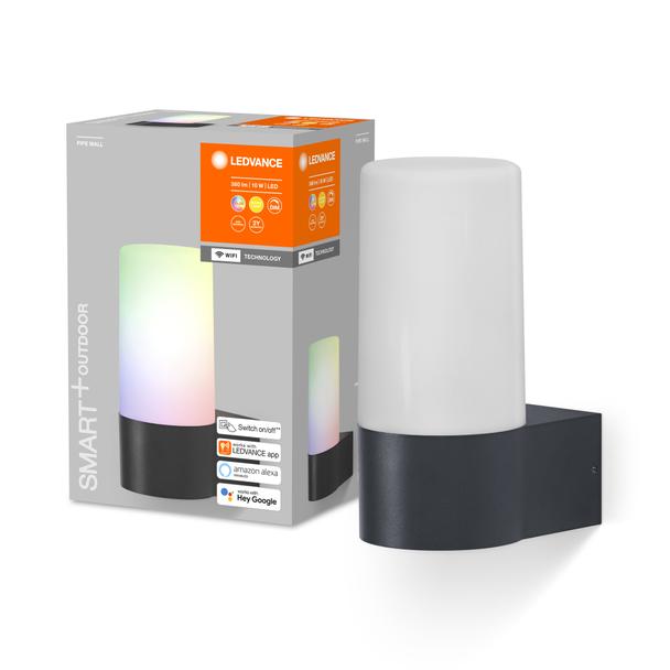 SMART OUTD WIFI PIPE WALL RGBW DG LEDV LEDVANCE