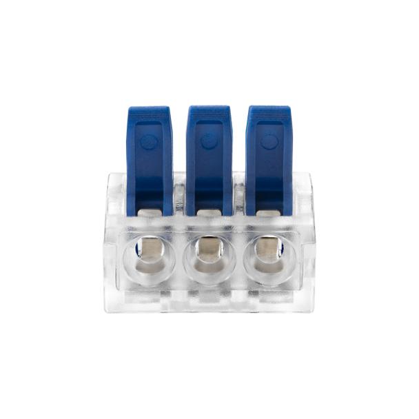 Złączka instalacyjna zaciskowa 3-przewodowa; na dowolny przewód 0,2-4mm2; IEC 450V/32A 100 szt. OR-S