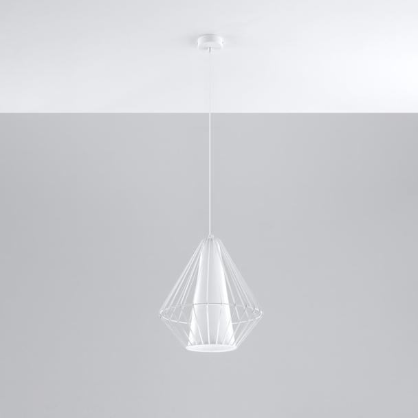Sollux Lampa wisząca DEMI biała SL.0297