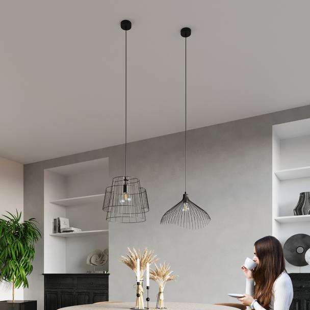 Sollux Lampa wisząca UMB czarny SL.0665
