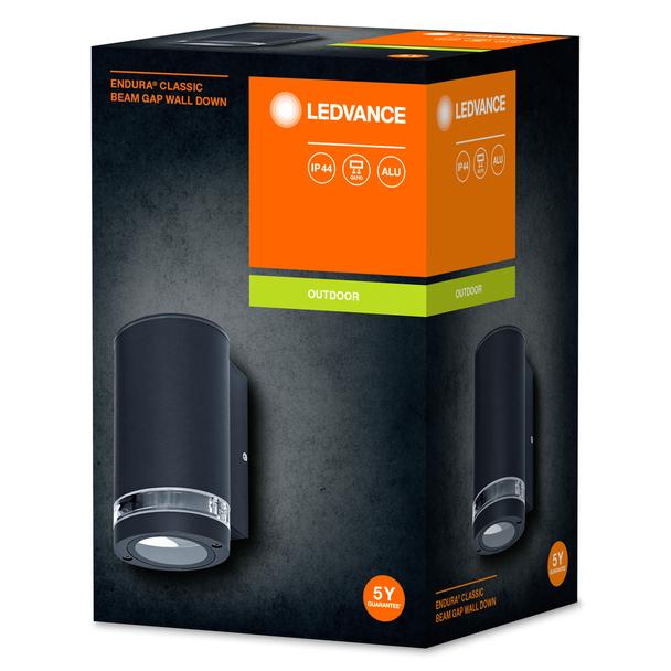 Kinkiet lampa elewacyjna ścienna GU10 IP44 Endura BEAM GAP 4058075554511 LEDVANCE