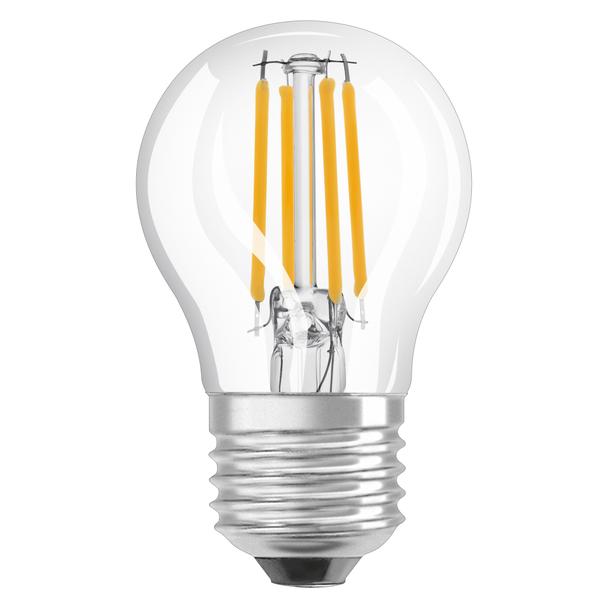 Żarówka LED E27 P40 4W = 40W 2700K Ciepła 470lm 300° Filament SMART+ WIFI Ściemnialna 4058075609792 LEDVANCE