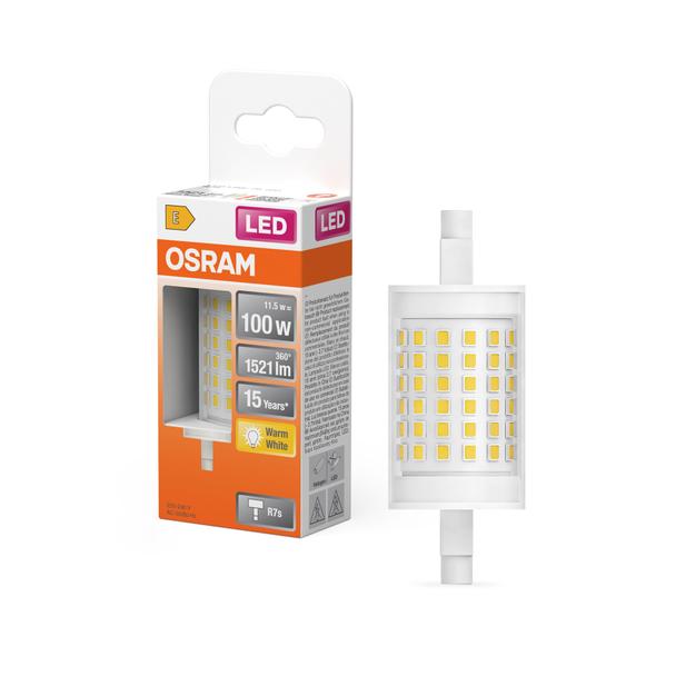 LED LINE 78mm 100 12W 827 230V R7S 6X1 LEDVANCE
