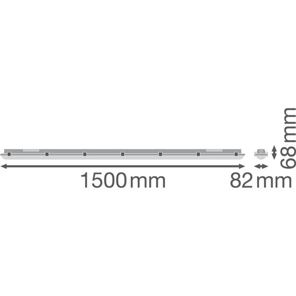 DP 1500 81W 865 IP65 GY LEDVANCE