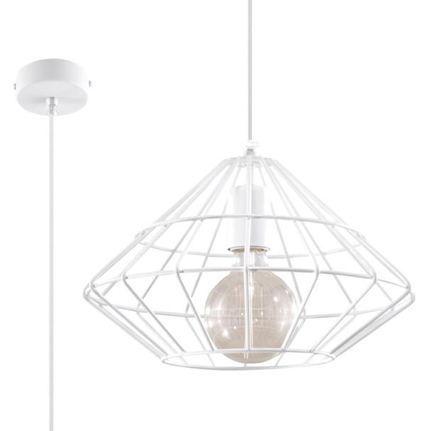 Sollux Lampa wisząca UMBERTO biała SL.0293
