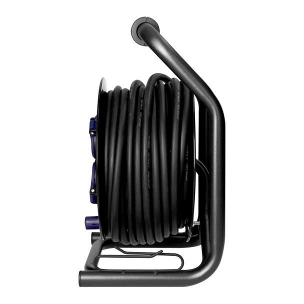 Przedłużacz bębnowy profesjonalny IP44, 4 gniazda 2P+Z, kabel gumowy olejoodporny, H07RN-F 3x2,5mm2, OR-AE-13294/40M ORNO