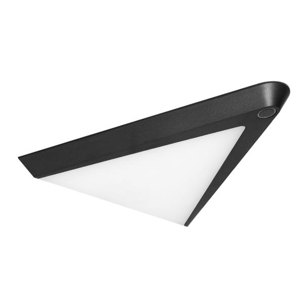 PIRAMIS lampka podszafkowa LED 3,5W, 200lm, 4000K, z włącznikiem bezdotykowym, czarna