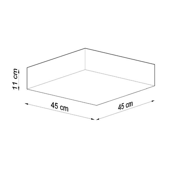 Sollux Plafon HORUS 45 biały SL.0141