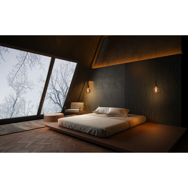 Żarówka LED 4,5W=28W 300lm 1800K LED classic-giant 28W E27 A160 GOLD PHILIPS