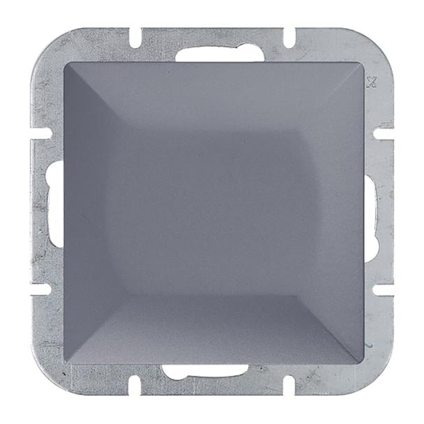 Łącznik podtynkowy jednobiegunowy Pearl, 10A, 250V, WP-1P, antracyt