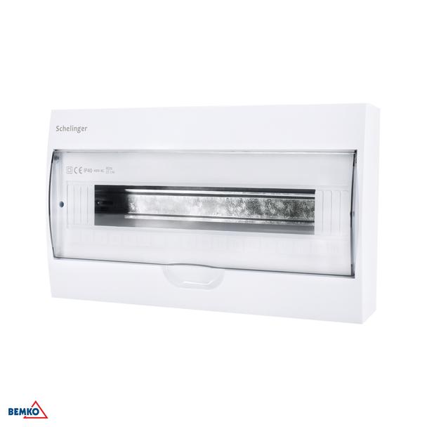 ROZDZIELNICA NATYNKOWA IP40 ZACISKI 18N+18PE 1x18P