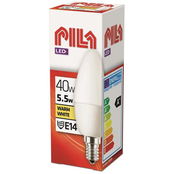 Żarówka LED PILA LED 40W B35 E14 WW barwa ciepła biel FR ND 1CT/10 PILA produkt wycofany 9,29001E+11 PHILIPS
