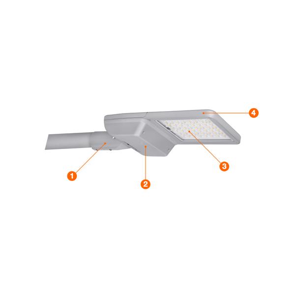 Oprawa uliczna STREETLIGHT FLEX MEDIUM 80W 740 RW35ST ALW