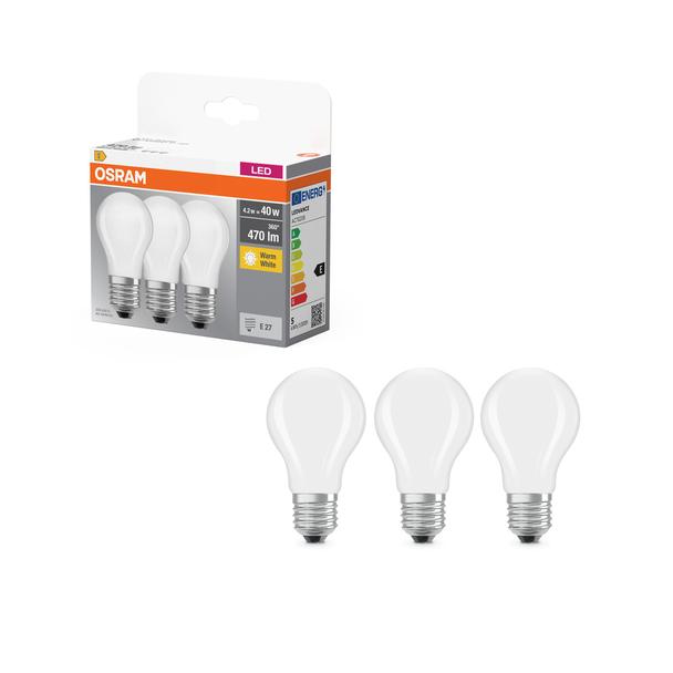 BASE CL P40 4W 827 230V GL FR E27 FS3 LEDVANCE