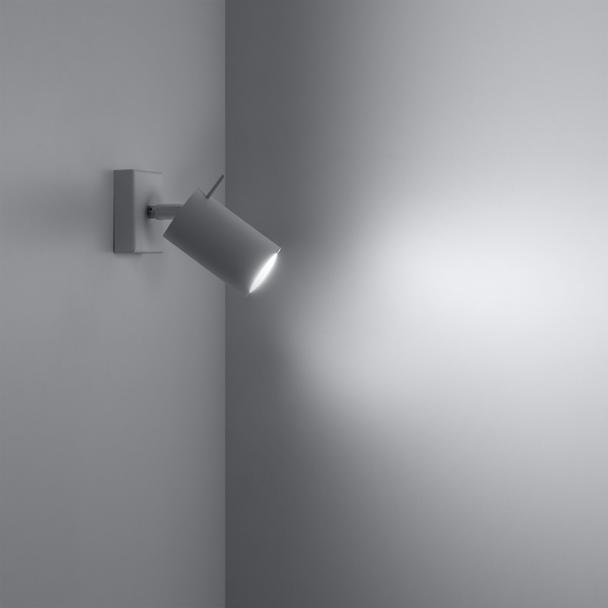 Sollux Kinkiet RING biały SL.0087