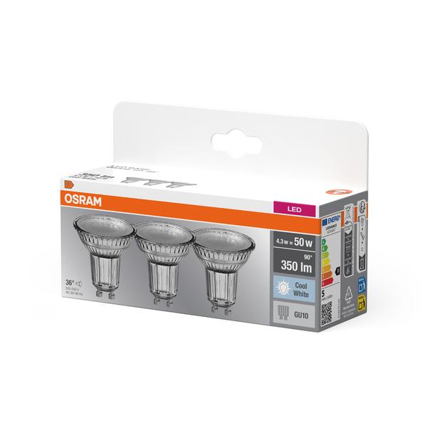 BASE PAR16 50 36 4,3W 840 230V GU10 FS3 LEDVANCE