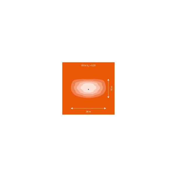 Oprawa uliczna STREETLIGHT FLEX MEDIUM 80W 727 RV25ST ALW