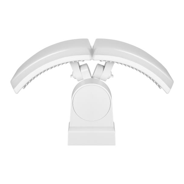 TOS DUO LED 2x20W podwójny naświetlacz ogrodowy, 2x1600lm, IP65, 4000K, PC, biały