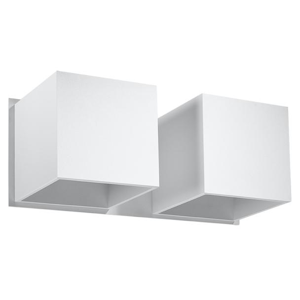 Sollux Kinkiet QUAD 2 biały SL.0656