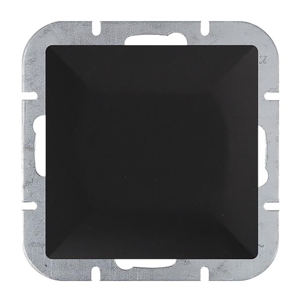 Łącznik krzyżowy podtynkowy Pearl, 10A, 250V, WP-8P, czarny