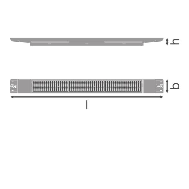 Oprawa LOW BAY FLEX 1200 P 73W 840 W
