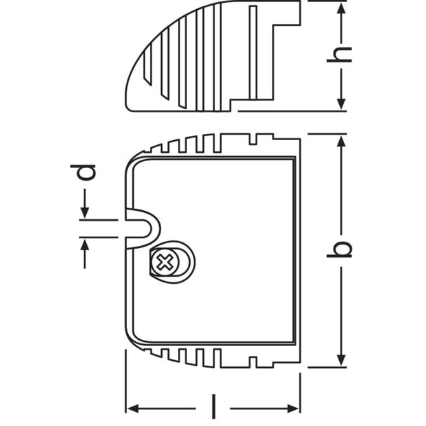 Zasilacz OT CABLE CLAMP E-STYLE