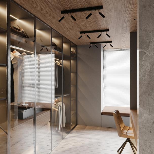 Sollux Plafon EYETECH 6 czarny SL.0901