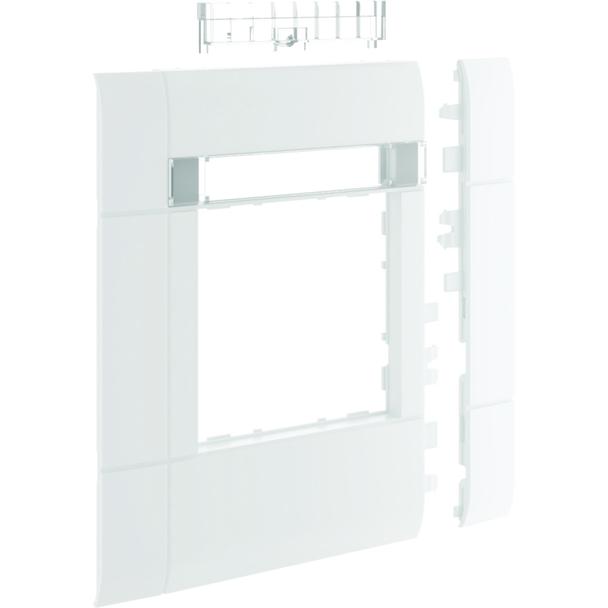 tehalit.WA Maskownica 120mm 1-krotna 55x55mm pole opisowe PC-ABS bezhalog biały