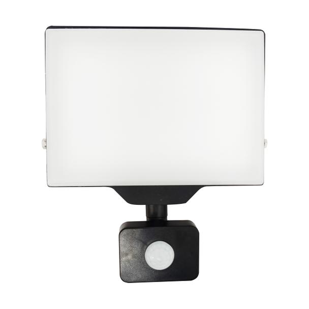PORTO S LED 50W naświetlacz z PIR, 4000lm, IP44, 4000K, aluminium + poliwęglan