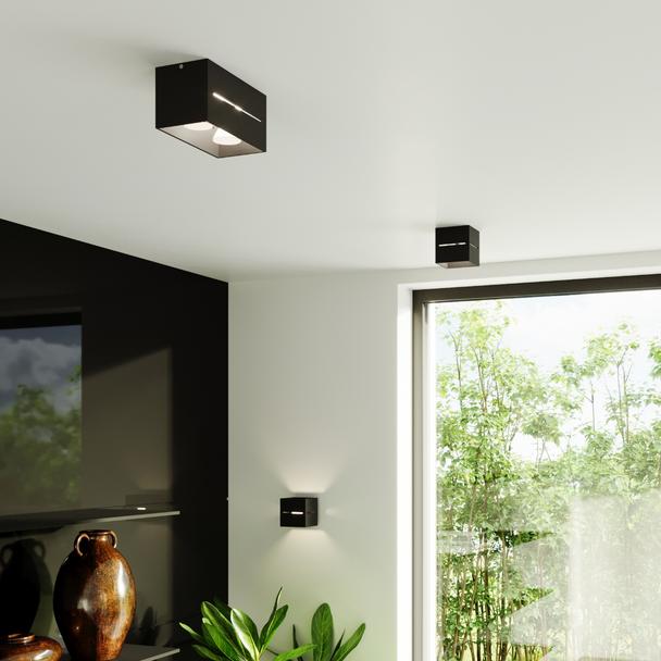 Sollux Plafon LOBO czarny SL.0207