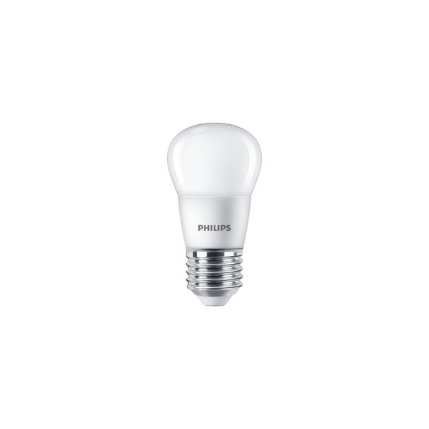 Żarówka LED Kulka 5W=40W 470lm / 2700K barwa ciepła Lustre 5-40W E27 827 P45 FR PHILIPS