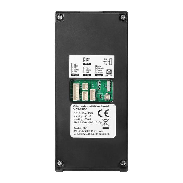 MAILO, zestaw wideodomofonowy, bezsłuchawkowy, monitor dotykowy 10  LCD, Wi-Fi + APP na telefon, z g