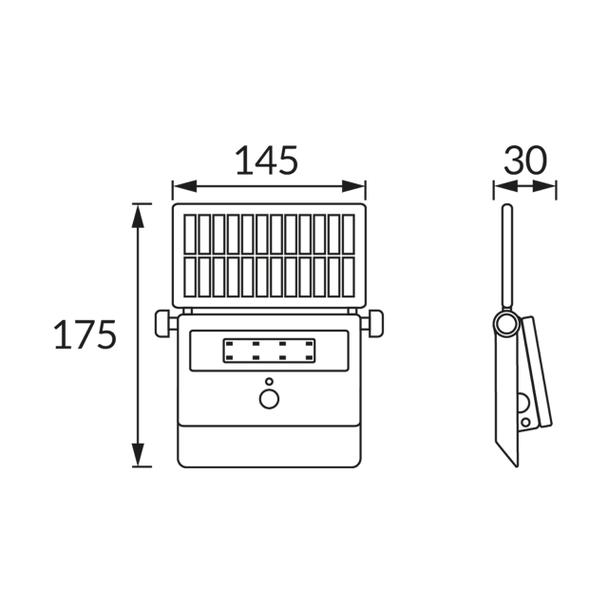 SANTOR LED 2W CW