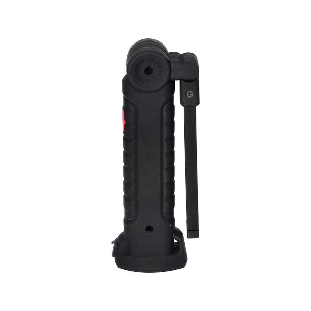 Latarka warsztatowa LED COB 2W, 200lm, 1200 mAh, składana