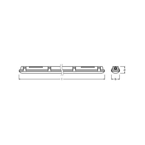 DampProofLED 1500 55W/4000K IP65