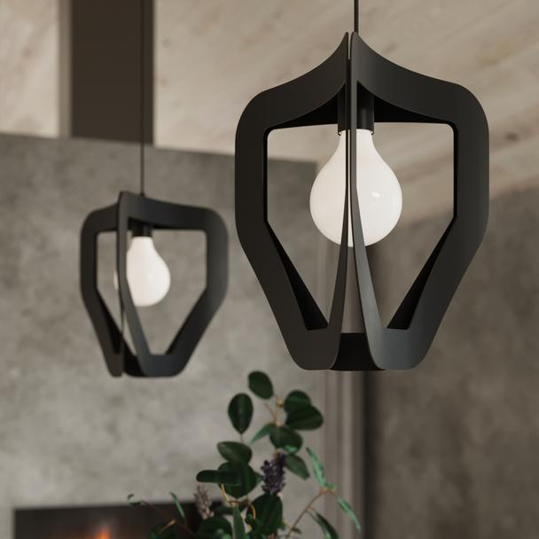 Sollux Lampa wisząca TRES czarna SL.0930