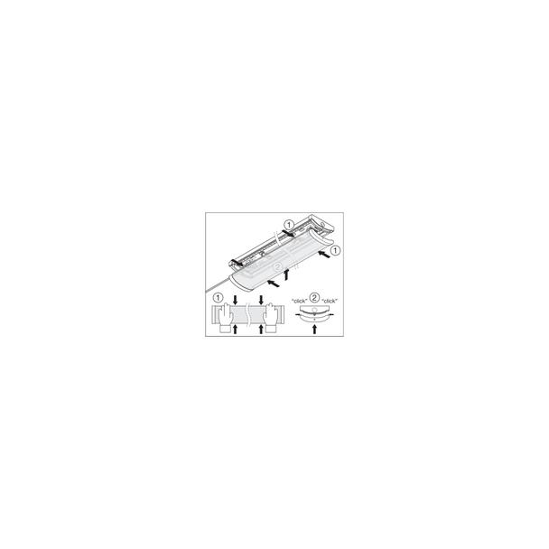 Oprawa liniowa LINEAR SURFACE 1500 P 45W 830 white IP44