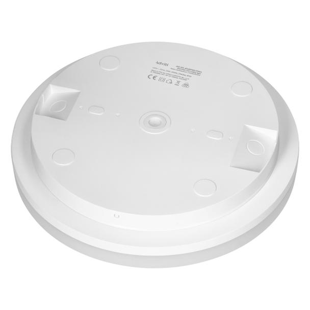 JANTAR plafon LED 24W, 2565 lm, 4000K, klosz PC, IP54