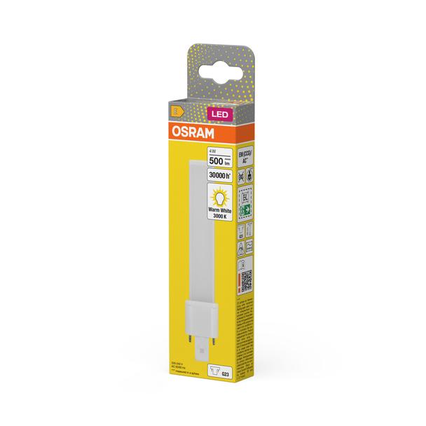 DULUX S LED FR 9 CCG, AC mains 4,5W 830 G23 TRZONKI SPECJALNE LEDVANCE