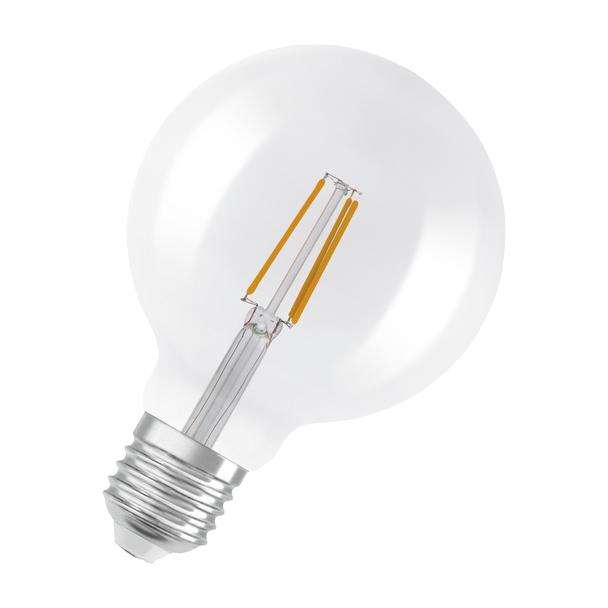 LED STAR+ CL GLOBE125 FIL 60 GLOWdim 6,5W 827 E27 LEDVANCE