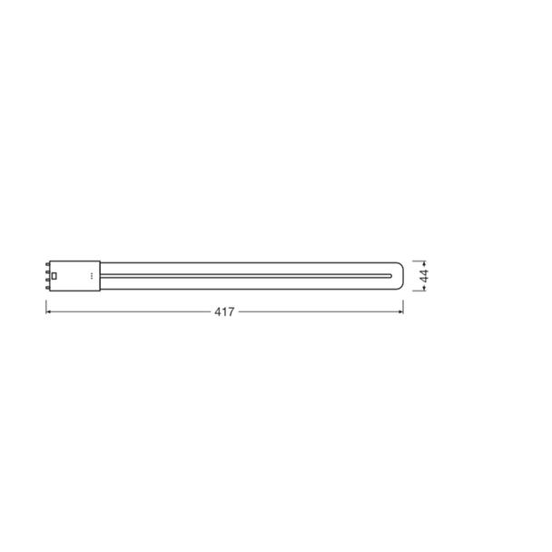 DULUX L LED FR 36 ECG, AC mains 18W 830 2G11 TRZONKI SPECJALNE LEDVANCE
