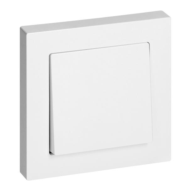 Łącznik podtynkowy schodowy Malta, 10A, 250V, WP-5M, biały