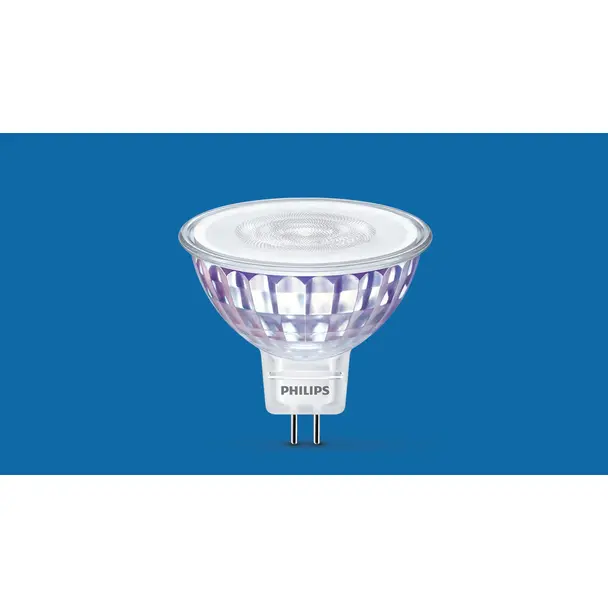 Żarówka LED ściemnialna 5,8W=35W 490lm 4000K barwa neutralna spot VLE D 5,8-35W MR16 940 60st. 5 lat
