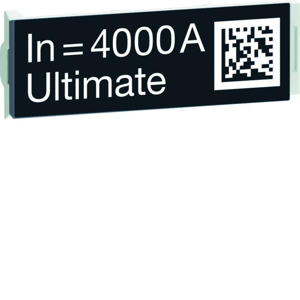 ACB HW4 Wtyczka z oznaczeniem znamionowym wyłącznika 4000A Ultimate