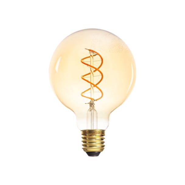 XLED G95 4W-SW Żarówka LED globe XLED G95 4W-SW E27 barwa super ciepła 1800K 250Lm KANLUX