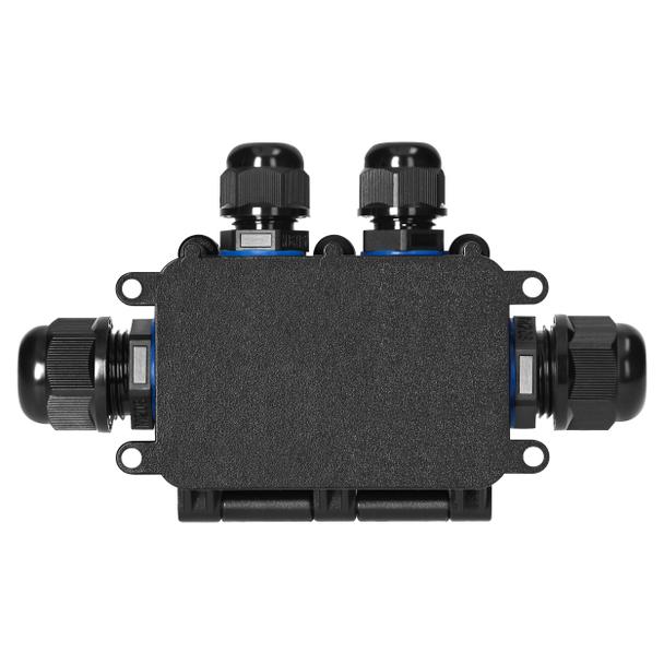 Puszka natynkowy HD IP68, 0,5-6,0mm2 ,2 dławnice M20, 2 dławnice M16, układ T