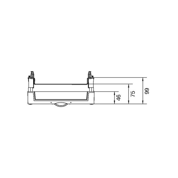 univers N 450x250mm podzespół dla wyłącznika mocy H3+ P250 +FI UK31LH1F HAGER