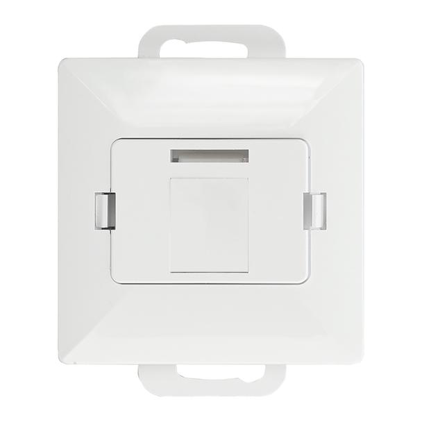 Płytka czołowa + 1xRJ45 Pearl, PC+ARJ45/P1, biały OR-OE-7717/W ORNO
