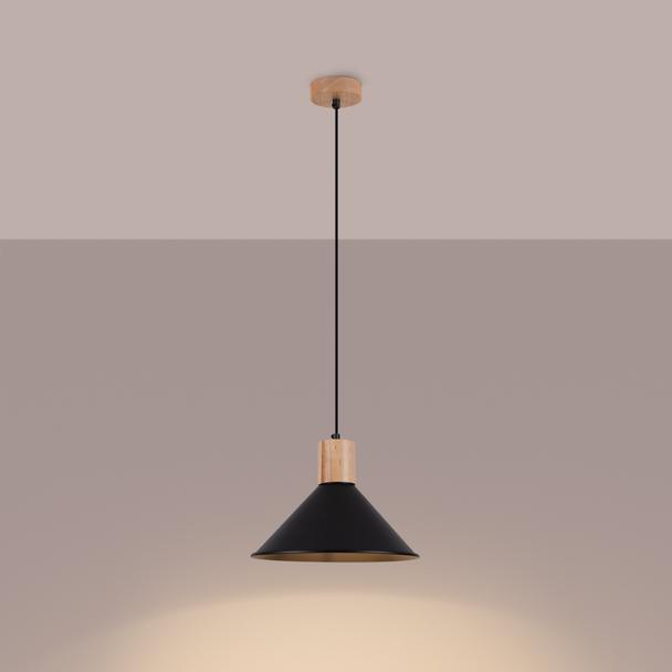 Lampa wisząca JAGA czarna