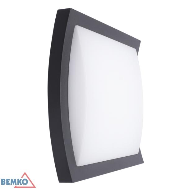 OPRAWA ELEWACYJNA VALANT 20W 3000K 1400LM IP65 243X243X73MM PLAFON GRAFIT